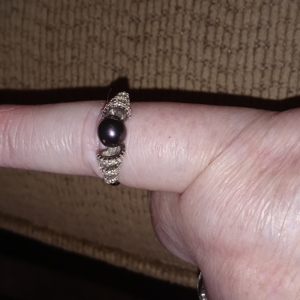 Crystal Waves Ring